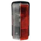 Euromarine Two-tone Side Light (Red/white) + Mounting Plate (Packaged)