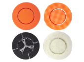 Batavia Twin Brush Polishing Pads Set (2x Foam / 1x Wool)