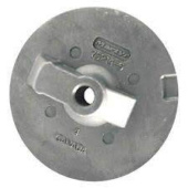 MG Duff Plate Anode Zinc Round Mercury/Mercruiser Alpha