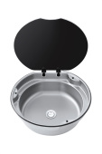 Thetford Basic Round Wash Basin With Cover Plate ⌀145x405