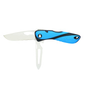 Plastimo 65270 - Knife Offshore Shackle Key + Spike Blue/black
