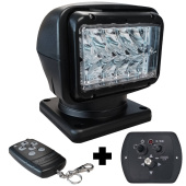 Mantagua LED Search Light Valan Black - 1000M Beam Span 24V (IP68)
