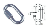 Euromarine A4 Ø10mm Quick Link