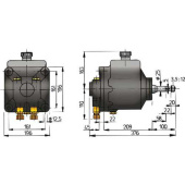 Vetus MTP151B - Hydraulic pump MTP151B
