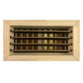 MBC Air Supply Grille - Teak, 200 x 100 mm