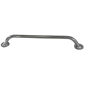 VDM Stainless Steel Handrail Ø22 mm with 3-Hole Base Plates, 200–500 mm