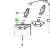 Nanni Diesel 970312309 - Gasket for T4.155 and 4.380TDI Engines