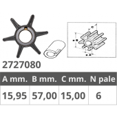 Finnord Force Impeller 2T 35-45-55 HP