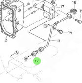 Nanni Diesel 970313610 - Union Joint for Governor Setting
