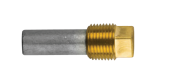 Tecnoseal 02045-1T - Cummins Pencil Anode Ø 12,5 L.30 Complete With Brass Plug Th. 1/2'' bspt