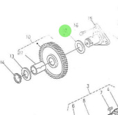 Nanni Diesel 970307927 - Camshaft Collar for 5.250TDI and 5.280HE Engines