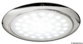 Osculati 13.408.02 - Ultra-Flat LED Light Chromed Ring Nut 12/24 V 3 W