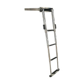 Båtsystem BKB74 - Telescopic Ladder, 4 Steps, Plastic