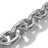 Allpa Galvanized Anchor Chain DIN766, 13mm, Supplied Per 50m