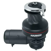 Harken 60.3STEA12H - Electric Self-Tailing Radial Aluminum Winch 3 Speed, 12V, Horizontal 60.3STE Black