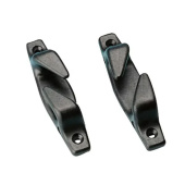 Nuova Rade 44420 - Fairleads Handed Polyamide (Pair - Left & Right), 110x20mm, Black