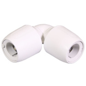 Jabsco HD5/15W - Hep2O HD5 Push Fit Elbow White (15mm)