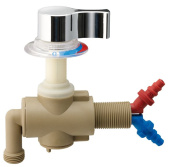 Reich Shower Mixer Mono Mix, Undermounted - White, Borehole Ø 20mm