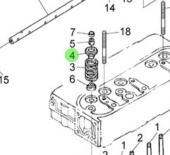 Nanni Diesel 970491004 - Valve Spring Retainer for HE and TDI Engines