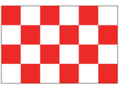 Marine Flag of North Brabant Province of the Kingdom of the Netherlands