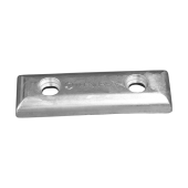 Tecnoseal Zinc Hull and Transom Plate Anode with Insert 290x90x36 mm
