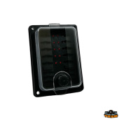 Trem L0612190 - Modular Fuse Holder Box 10 Outlets Dimensions 125x90 mm