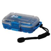Lalizas 71188 - Unbreakable Case, Sea Shell 132x100x40mm, Waterproof, Blue