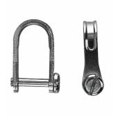 Plastimo 13691 - Flat Shackle + Scr. Pin S/S-5mm