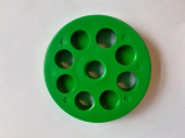 U-Rope Shackle Guard 76 mm 13 mm Hole Green