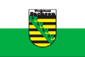 Allpa Freistaat Sachsen Flag 20x30cm