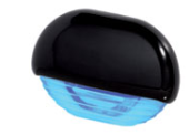 Hella Marine 2JA 998 560-151 - Step Lamp - Blue Light, Black Cap, 9-33V