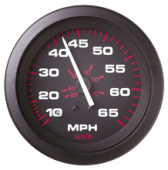 Veethree 57900E - Amega Domed Speedo Kit 0-65 Mph (Including Pitot & Hose)