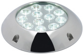 Osculati 13.299.01 - Underwater Light with 12x3W Blue LEDs With Screws