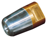 Allpa Propeller Nuts with Zinc Anode and Stainless Steel Locking Ring