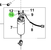 Bukh 13602-05001 - M5 Spring Washer for R210J and S270J Engines