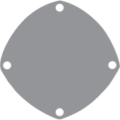 Johnson Pump 01-46535 - SS Cover For Pump F5/F6