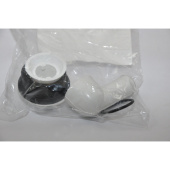 Johnson Pump 81-47246-01 - Inlet Elbow with Seal for Marine Toilet, Johnson Compact Model