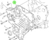 Nanni Diesel 970140205 - Timing Case Gasket for HE and N Series Engines