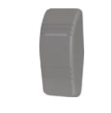 Blue Sea Contura Rocker Switch - Grey