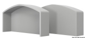 Osculati 44.105.01 - QBE Fender Profile Grey RAL 7047 End Cap 65 mm