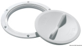 Osculati 20.202.00 - Inspection Hatch White Easy Opening 127 mm
