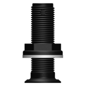 TruDesign Black Recessed Skin Fittings Flush Through Hull