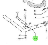Nanni Diesel 970307424 - Hose for HE Series Engines