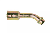 Webasto 6280110FG034A - Crimp Fitting Male 1/2 Inch 45 Degrees Valve With Flanged (Previous: 80110FG034)