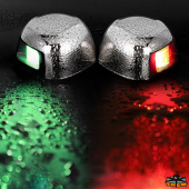 Trem L6252772 - Horizontal Mounting Navigation Lights Port And Starboard Side Lights For Boats Over 20m
