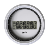 VDO B00006303 – ViewLine Digital Hour Counter / Voltmeter 9-48V White 52 mm