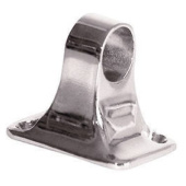 Plastimo Chrome-Plated Brass Handrail Holder Ø20 mm, 43 mm Height