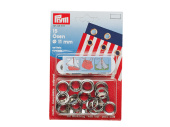 Prym Eyelets With Washers Silver 11mm