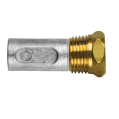 Tecnoseal 02350T - Lombardini Pencil Anode Ø14 L.27 Complete With Brass Plug 1/2''Bspt