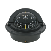 Ritchie Compass Model 'Voyager F-83' 12v, Flush Mount Compass, Dial Ø76,2mm/5°, Black (Wheel Mark)